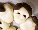 ハロウィーンに♡へん顔ちぎりパン作り方10写真