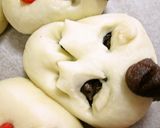 ハロウィーンに♡へん顔ちぎりパン作り方13写真
