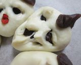 ハロウィーンに♡へん顔ちぎりパン作り方14写真