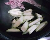 豚こまと茄子・葱❀甘辛味噌炒め作り方6写真