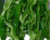 ピーマンのにんにく炒め作り方1写真