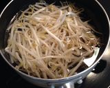 豚小間で〜おろしポン酢かけもやしロール作り方1写真