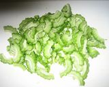 材料３つ♪まぜるだけ♪ゴーヤサラダ作り方1写真