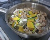 卵なし★かぼちゃと豆乳のカルボナーラ風作り方2写真