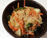 野菜で胡麻和え作り方5写真