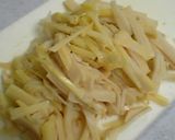 料亭の味を再現★筍のサラダ★作り方1写真