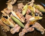 フライパンひとつで♫せせりのネギ味噌焼き作り方4写真