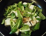 簡単、しめ豆腐の煮しめ+1作り方12写真