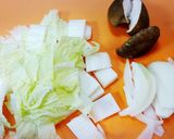 さば水煮缶で簡単アレンジ！お手軽鍋！作り方1写真