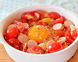 トマトと卵のグリル焼き作り方2写真