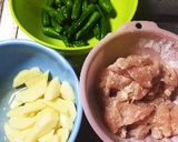 塩レモンで☆ししとうと鶏胸肉炒め作り方1写真