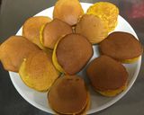ハロウィン♬かぼちゃのミニチーズどら焼き作り方19写真
