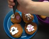 ハロウィン♬かぼちゃのミニチーズどら焼き作り方26写真