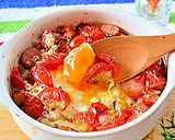トマトと卵のグリル焼き作り方4写真
