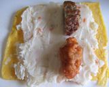 ハンバーグ＆からあげ☆ポテト玉子巻き作り方2写真