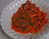 人参としらたきのきんぴら作り方5写真