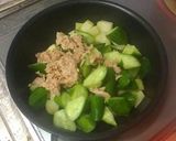 きゅうりとツナ缶とじゃがいもで煮物作り方6写真