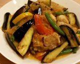 なすと鶏肉のみぞれがけ作り方8写真