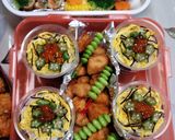運動会のお弁当　カップご飯作り方8写真