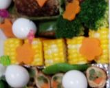 運動会のお弁当　カップご飯作り方5写真
