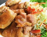 鶏もも肉の柔らかこってり味噌みりん焼き✨作り方6写真