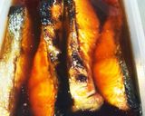 秋鮭の醤油漬け✳焼いた後に漬けます♪作り方5写真