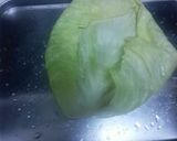 爪楊枝等を使わないロールキャベツの巻き方作り方4写真