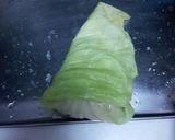 爪楊枝等を使わないロールキャベツの巻き方作り方13写真
