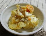 包丁もコンロもなし♡卵とポテトのサラダ作り方5写真