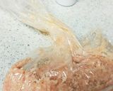 つくねとカボチャのミルク煮作り方1写真