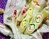 お弁当に♪おやつに♪くるくるロールサンド作り方11写真