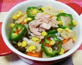 手軽に温野菜♡マヨチーズのホットサラダ♡作り方12写真