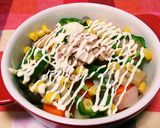 手軽に温野菜♡マヨチーズのホットサラダ♡作り方15写真
