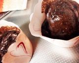 136㎈！ココアパウダーでカップケーキ♡作り方6写真