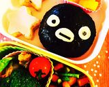 簡単!キャラ弁!スイカペンギン★作り方7写真