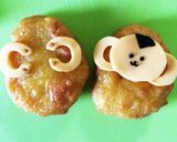 ❁キャラ弁おかず❁ナゲットサルさん❁作り方1写真