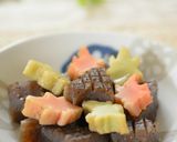 もみじ麩と蒟蒻で秋の煮物✿作り方8写真