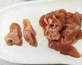 時短!簡単!鶏胸肉のヘルシーにんにく醤油作り方1写真