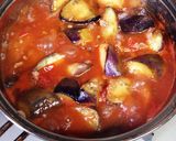 なすと挽肉のトマト煮作り方6写真