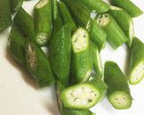 パパッともう一品♡麺つゆでオクラ炒め♡作り方1写真