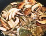 きのこバター醤油☆ワンポットパスタ作り方3写真