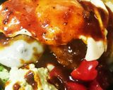 この一皿で満腹♪ロコモコ丼♪ランチにも作り方8写真