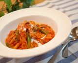 きのこバター醤油☆ワンポットパスタ作り方7写真