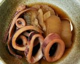 スルメイカと大根の煮物作り方9写真