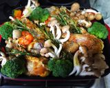 野菜&カレーチキンぎゅうぎゅう焼きグリル作り方6写真