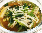 簡単！あと一品！みつばとえのきのおひたし作り方4写真