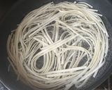 余り物で作る、きしめん焼うどん作り方1写真