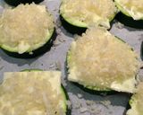ズッキーニのチーズ乗せパン粉焼き作り方5写真