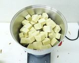 高野豆腐の粉末化、製粉機ハイスピードミル作り方2写真
