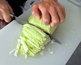 簡単お昼美味しいお好み焼キャベツの切り方作り方3写真
